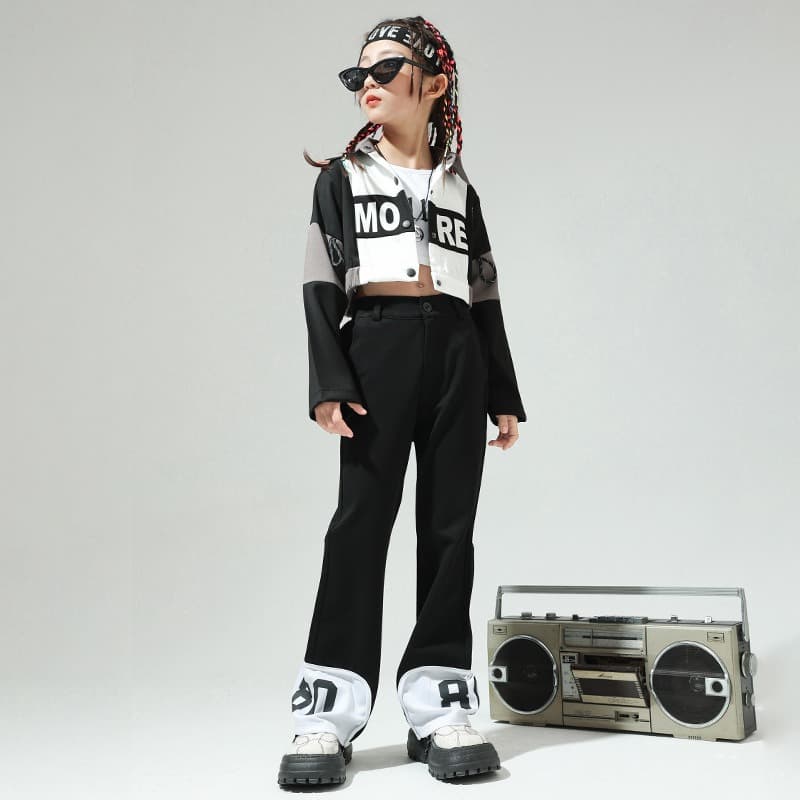 キッズダンス衣装 キッズ ヒップホップ ダンス衣装 上下セット